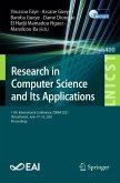 Research in Computer Science and Its Applications (eBook, PDF)