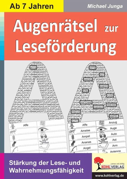 Augenrätsel zur Leseförderung (eBook, PDF) Augenrätsel zur Leseförderung (eBook, PDF)