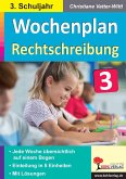 Wochenplan Rechtschreibung / Klasse 3 (eBook, PDF)