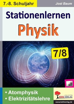 Cover Stationenlernen Physik / Atomphysik und Elektrizitätslehre (eBook, PDF)