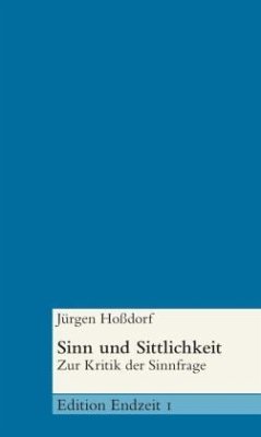 Sinn und Sittlichkeit - Hoßdorf, Jürgen