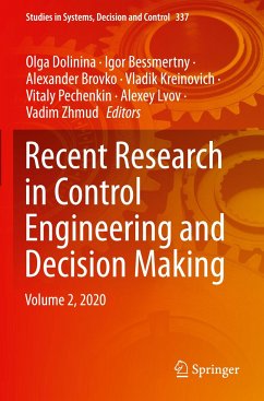 Recent Research in Control Engineering and Decision Making