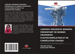 LONGUES SÉQUENCES BINAIRES PRÉSENTANT DE BONNES PROPRIÉTÉS D'AUTOCORRÉLATION ET DE CORRÉLATION CROISÉE - Unissa, Ishrath;Ahmad, Syed Jalal