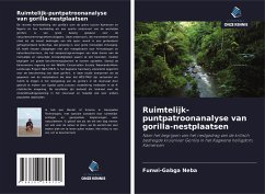 Ruimtelijk-puntpatroonanalyse van gorilla-nestplaatsen - Neba, Funwi-Gabga