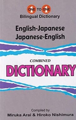 Cover English-Japanese & Japanese-English One-to-One Dictionary (exam-suitable)