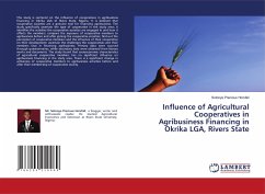 Influence of Agricultural Cooperatives in Agribusiness Financing in Okrika LGA, Rivers State - Horsfall, Sotonye Precious