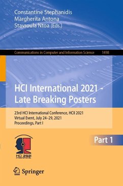 Cover HCI International 2021 - Late Breaking Posters (eBook, PDF)
