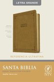 Santa Biblia Ntv, Edición de Referencia Ultrafina, Letra Grande (Sentipiel, Marrón Claro, Índice, Letra Roja)