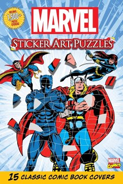 Marvel Sticker Art Puzzles - Editors of Thunder Bay Press