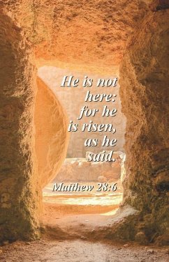 Easter Bulletin: He Is Risen (Package of 100)