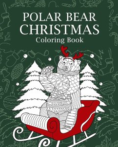 Polar Bear Christmas Coloring Book - Paperland