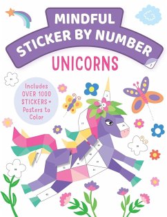 Mindful Sticker by Number: Unicorns - Insight Kids