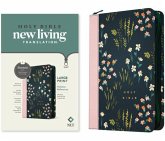 NLT Large Print Thinline Reference Zipper Bible, Filament Enabled (Leatherlike, Meadow Navy & Pink, Red Letter) NLT Large Print Thinline Reference Zipper Bible, Filament Enabled (Leatherlike, Meadow Navy & Pink, Red Letter)