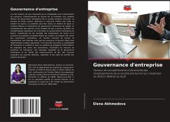 Gouvernance d'entreprise - Akhmedova, Elena