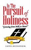 In the Pursuit of Holiness