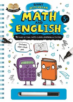 Help with Homework: Math and English-Giant Wipe-Clean Learning Activities Book - Igloobooks