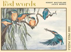 The Lost Words 1000 Piece Jigsaw Puzzle: The Kingfisher - Macfarlane, Robert