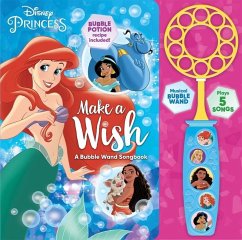 Disney Princess: Make a Wish a Bubble Wand Songbook - Pi Kids