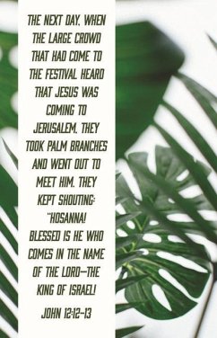 Palm Sunday Bulletin: Blessed Is the King of Israel (Package of 100)