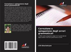 Cover Correzione e spiegazione degli errori grammaticali