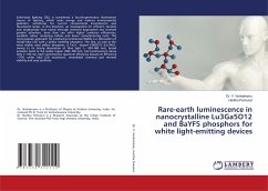 Rare-earth luminescence in nanocrystalline Lu3Ga5O12 and BaYF5 phosphors for white light-emitting devices - Venkatramu, Dr. V.;Pamuluri, Haritha