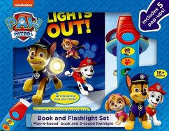 Nickelodeon PAW Patrol: Lights Out! Book and 5-Sound Flashlight Set - Pi Kids