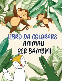 Libro da colorare animali per bambini - Marco, Jodys