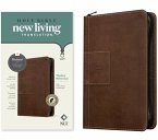 NLT Thinline Reference Zipper Bible, Filament-Enabled Edition (Leatherlike, Atlas Rustic Brown, Indexed, Red Letter)