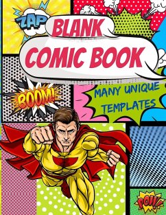 Blank Comic Book Many Unique templates - Ferris Day