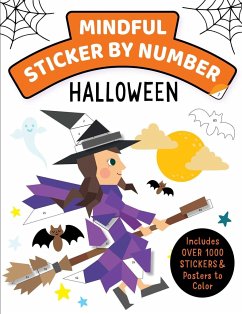 Mindful Sticker by Number: Halloween: (Sticker Books for Kids, Activity Books for Kids, Mindful Books for Kids) - Insight Kids