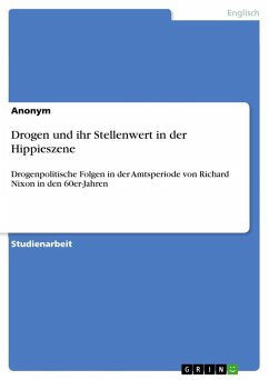 Drogen und ihr Stellenwert in der Hippieszene - Anonymous