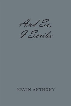 Cover And So, I Scribe