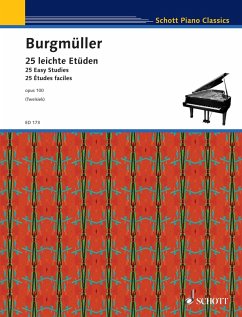 25 Easy Studies (eBook, PDF) - Burgmüller, Friedrich