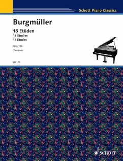 18 Studies (eBook, PDF) - Burgmüller, Friedrich