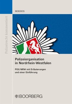 Polizeiorganisation in Nordrhein-Westfalen (eBook, ePUB) - Mokros, Reinhard