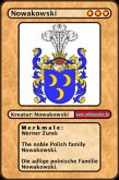 The noble Polish family Nowakowski. Die adlige polnische Familie Nowakowski. (eBook, ePUB)