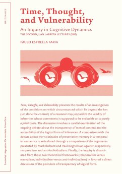 Time, Thought, and Vulnerability (eBook, ePUB) - Faria Estrella, Paulo