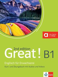 Great! B1, 2nd edition. Kurs- und Übungsbuch + Audios + Videos online - Hulström-Karl , Susan