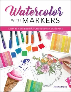 Watercolor with Markers (eBook, ePUB) - Mack, Jessica