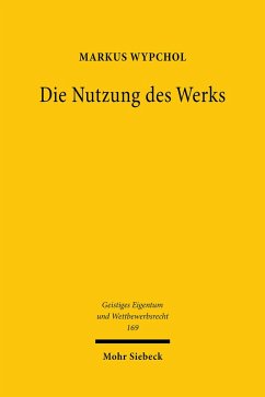 Cover Die Nutzung des Werks (eBook, PDF)
