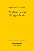 Wahlsystem und Wahlgleichheit (eBook, PDF)