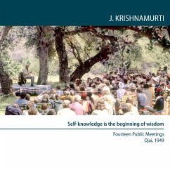Self-knowledge is the beginning of wisdom (MP3-Download) - Krishnamurti, Jiddu