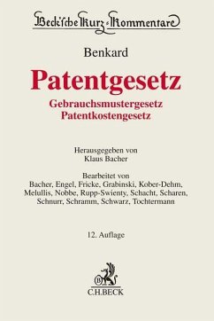 Patentgesetz - Benkard, Georg