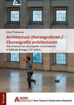 Cover Architectuur choreograferen / Choreografie architecturen