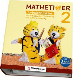 Mathetiger 2 - Arbeitsblätter zur individuellen Förderung und Differenzierung - Laubis, Thomas;Schnitzer, Eva