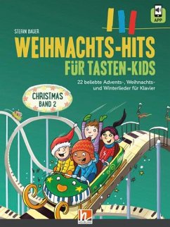 Weihnachts-Hits für Tasten-Kids, Band 2 - Bauer, Stefan