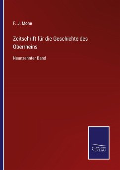 Zeitschrift für die Geschichte des Oberrheins