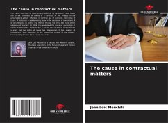 The cause in contractual matters - Mouchili, Jean Loïc