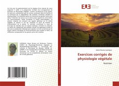 Exercices corrigés de physiologie végétale - Lepengue, Alexis Nicaise
