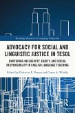 Advocacy for Social and Linguistic Justice in TESOL (eBook, ePUB)